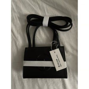 Small Black Telfar shopping bag